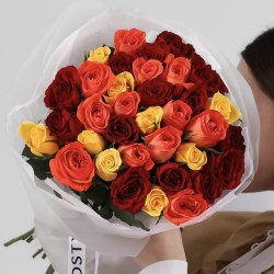 35 роз Новосибирск